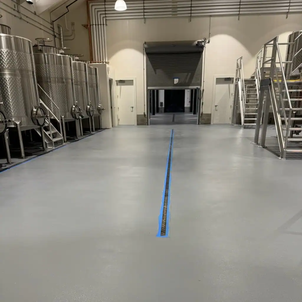 Warehouse epoxy flooring